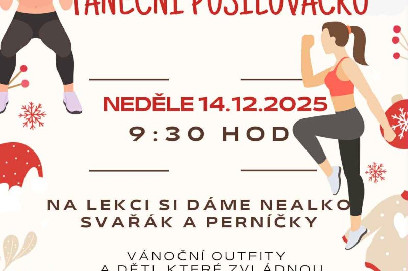 Vánoční taneční posilovačka